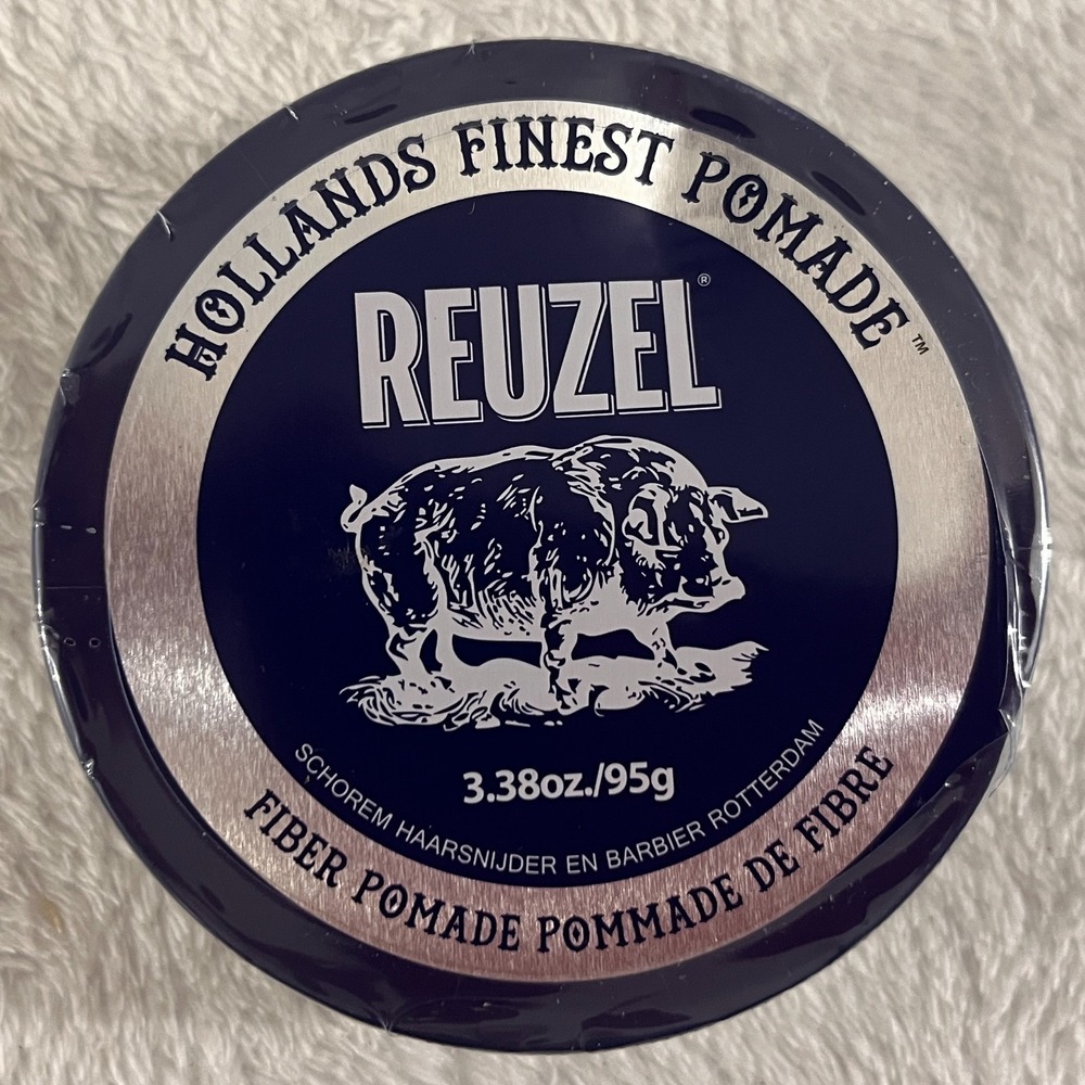 REUZEL Fiber Pomade for Hair Holland's Finest Mold & Shape (Tin Dented) 3.38 oz